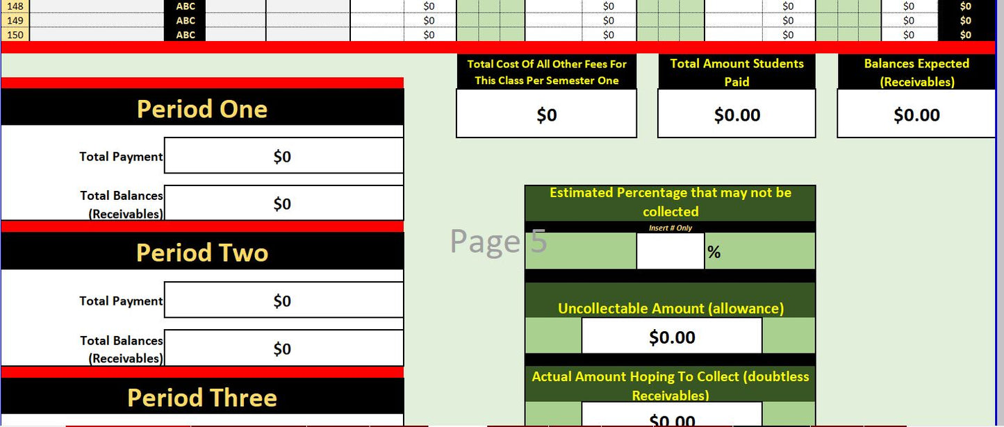 ROR One-Academic-Year Junior High Organized Professional Record System For School