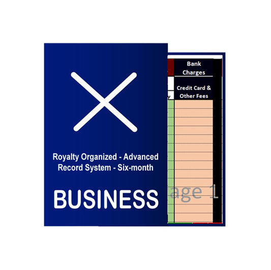 ROR Six-Month Organized Professional Record System For Business